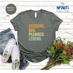 daddy shirt, husband gift, retro dad shirt, plumber shirt, father's day shirt, plumber gifts, best daddy shirt, gift for