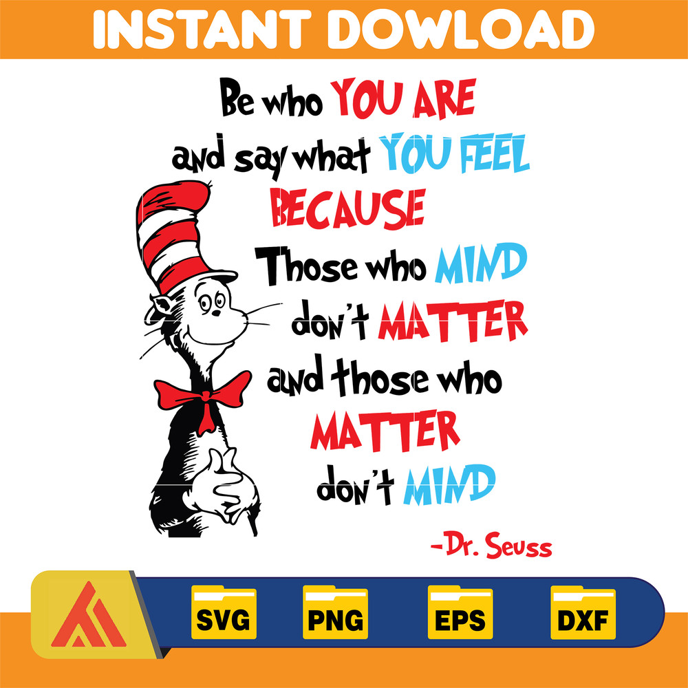 Dr Seuss Svg Layered Item, Dr. Seuss Quotes Cat In The Hat Svg Clipart, Cricut, Digital Vector Cut File, Cat And The Hat (147).jpg