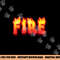 Fire Couple Ice Matching Party Costume Family Halloween png, sublimation copy.jpg