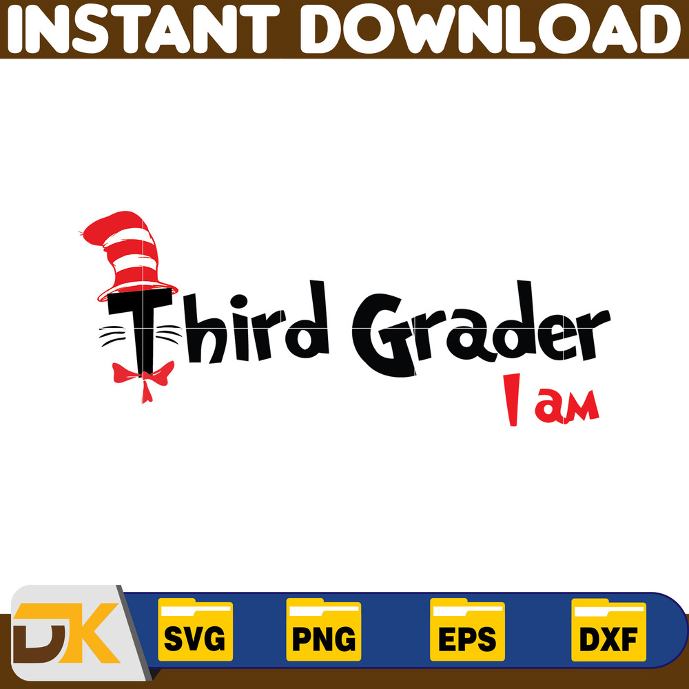 Dr Seuss Svg Layered Item, Dr. Seuss Quotes Cat In The Hat Svg Clipart, Cricut, Digital Vector Cut File, Cat And The Hat (120).jpg