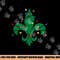 Fleur-De-Lis Louisiana New Orleans Lily Symbol Christmas Fun png, sublimation copy.jpg