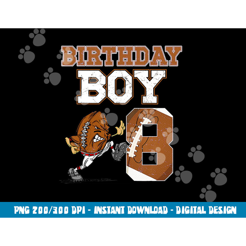football 8th birthday party decorations  boys 8 yrs old  copy.jpg
