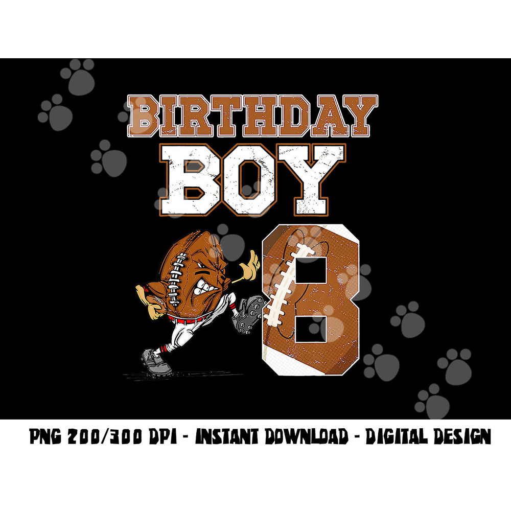 football 8th birthday party decorations boys 8 yrs old copy.jpg