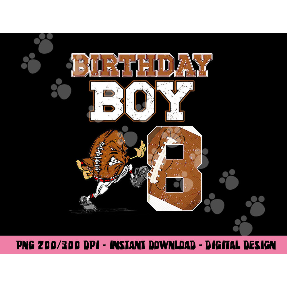football 8th birthday party decorations boys 8 yrs old copy.jpg