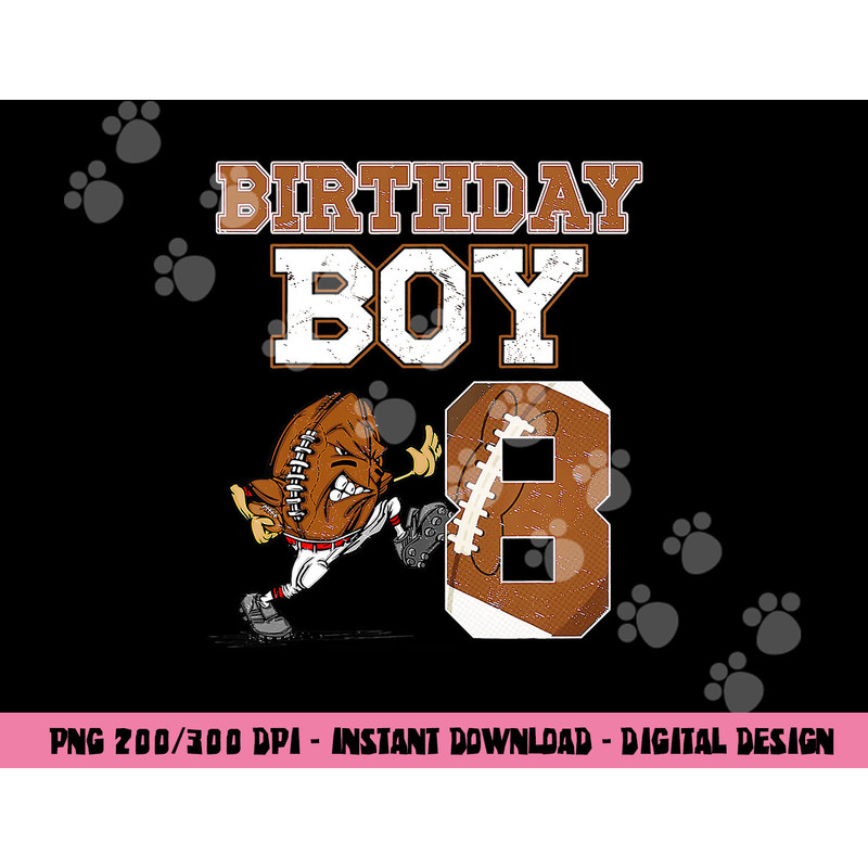 football 8th birthday party decorations boys 8 yrs old copy.jpg