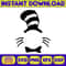 Dr Seuss Svg Layered Item, Dr. Seuss Quotes Cat In The Hat Svg Clipart, Cricut, Digital Vector Cut File, Cat And The Hat (43).jpg