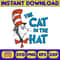 Dr Seuss Svg Layered Item, Dr. Seuss Quotes Cat In The Hat Svg Clipart, Cricut, Digital Vector Cut File, Cat And The Hat (45).jpg