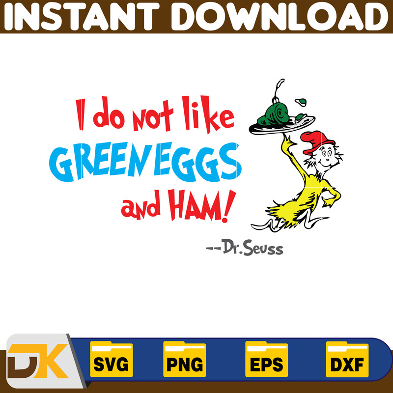 Dr Seuss Svg Layered Item, Dr. Seuss Quotes Cat In The Hat Svg Clipart, Cricut, Digital Vector Cut File, Cat And The Hat (158).jpg