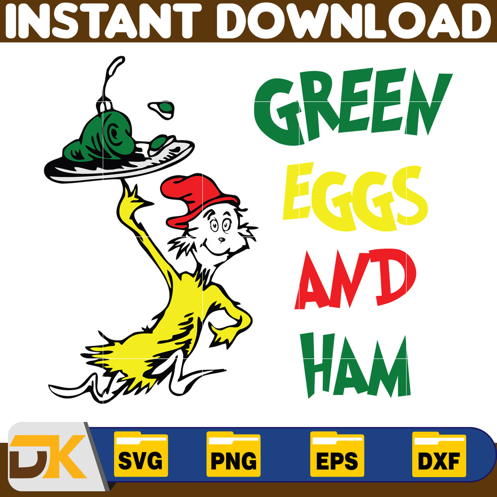 Dr Seuss Svg Layered Item, Dr. Seuss Quotes Cat In The Hat Svg Clipart, Cricut, Digital Vector Cut File, Cat And The Hat (184).jpg