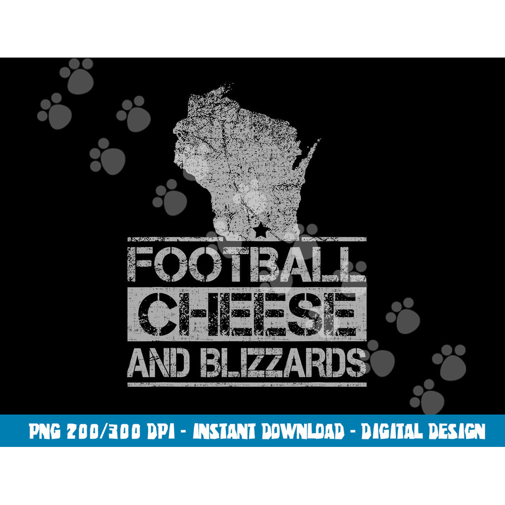 Football Cheese & Blizzards Funny WI State Cheese Head png, sublimation copy.jpg