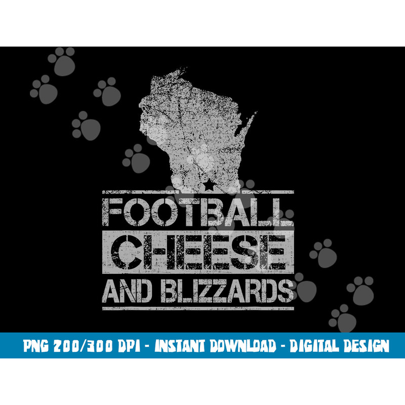 Football Cheese & Blizzards Funny WI State Cheese Head png, sublimation copy.jpg