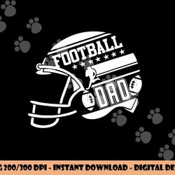 football dad helmet for men proud fathers day college season png, sublimation copy
