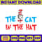 Dr Seuss Svg Layered Item, Dr. Seuss Quotes Cat In The Hat Svg Clipart, Cricut, Digital Vector Cut File, Cat And The Hat (149).jpg