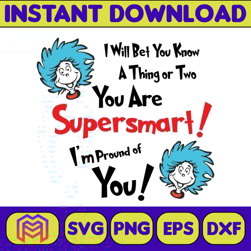 Dr Seuss Svg Layered Item, Dr. Seuss Quotes Cat In The Hat Svg Clipart, Cricut, Digital Vector Cut File, Cat And The Hat (169).jpg