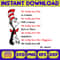 Dr Seuss Svg Layered Item, Dr. Seuss Quotes Cat In The Hat Svg Clipart, Cricut, Digital Vector Cut File, Cat And The Hat (176).jpg