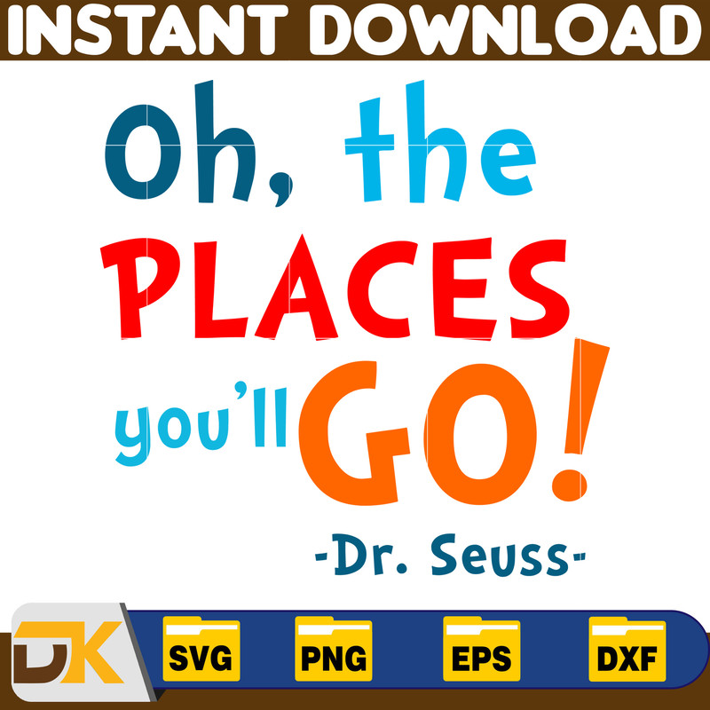 Dr Seuss Svg Layered Item, Dr. Seuss Quotes Cat In The Hat Svg Clipart, Cricut, Digital Vector Cut File, Cat And The Hat (80).jpg