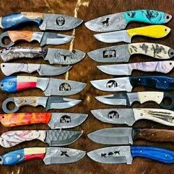 "Buy one get one free "Hunting-knife-with sheath"fixed-blade-Camping-knife, Bowie-knife, Handmade-Knives, Gifts-For-Men.