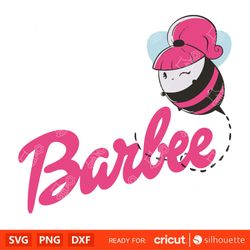 Barbee Svg, Barbie Doll Svg, Girly Pink Svg, Retro Svg, Cricut, Silhouette Vector Cut File