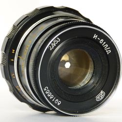 Industar-61 L/D I-61 LD 2.8/53 M39 mount USSR lens for rangefinder FED