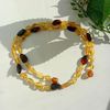 Adult Amber Necklace Multicolor Real Amber Healing Gem stone Jewelry Bead Necklace women Yellow Cognac Baltic Amber.jpg