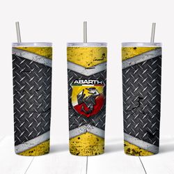 abarth design 20oz / 30oz tumbler png, full tumbler wrap , abarth tumbler wrap,png file instant download