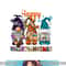 Halloween Thanksgiving Christmas Happy HalloThanksMas Gnomes png, sublimation copy.jpg