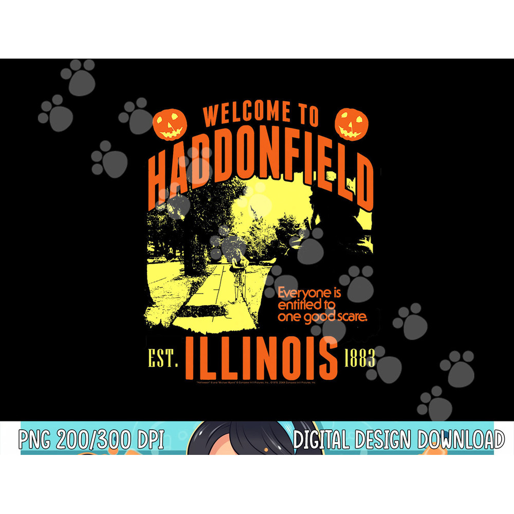 Halloween Welcome to Haddonfield png, sublimation copy.jpg