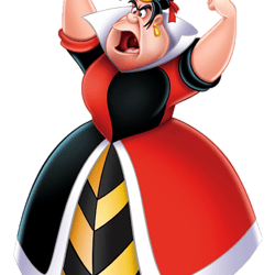 queen of hearts png, alice in wonderland png, alice png, disney cartoon png, princess png, instant download