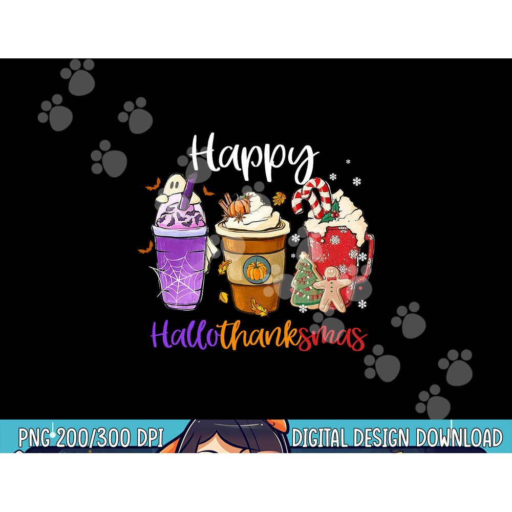Happy Hallothanksmas Coffee Latte Halloween Thanksgiving png, sublimation copy.jpg