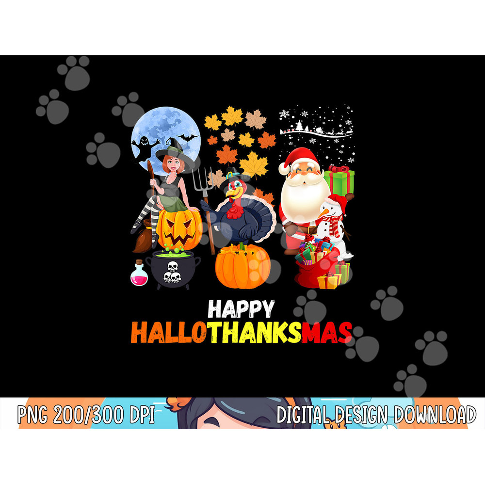 Happy Hallothanksmas Funny Halloween Thanksgiving Christmas png, sublimation copy.jpg
