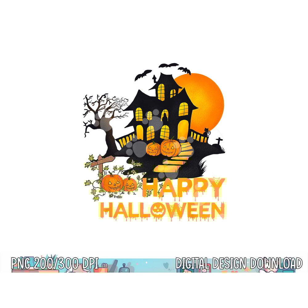 Happy Halloween Costumes Funny Pumpkins House Men Women Kids png, sublimation copy.jpg