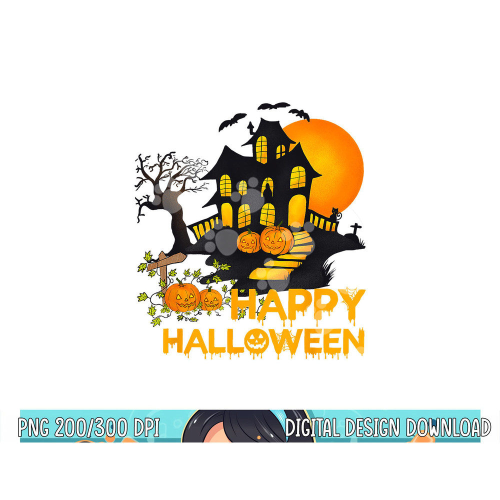 Happy Halloween Costumes Funny Pumpkins House Men Women Kids png, sublimation copy.jpg