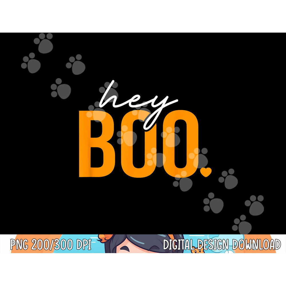 Hey Boo Funny Halloween Pun Ghost Spooky Toddler Boy Girl png, sublimation copy.jpg
