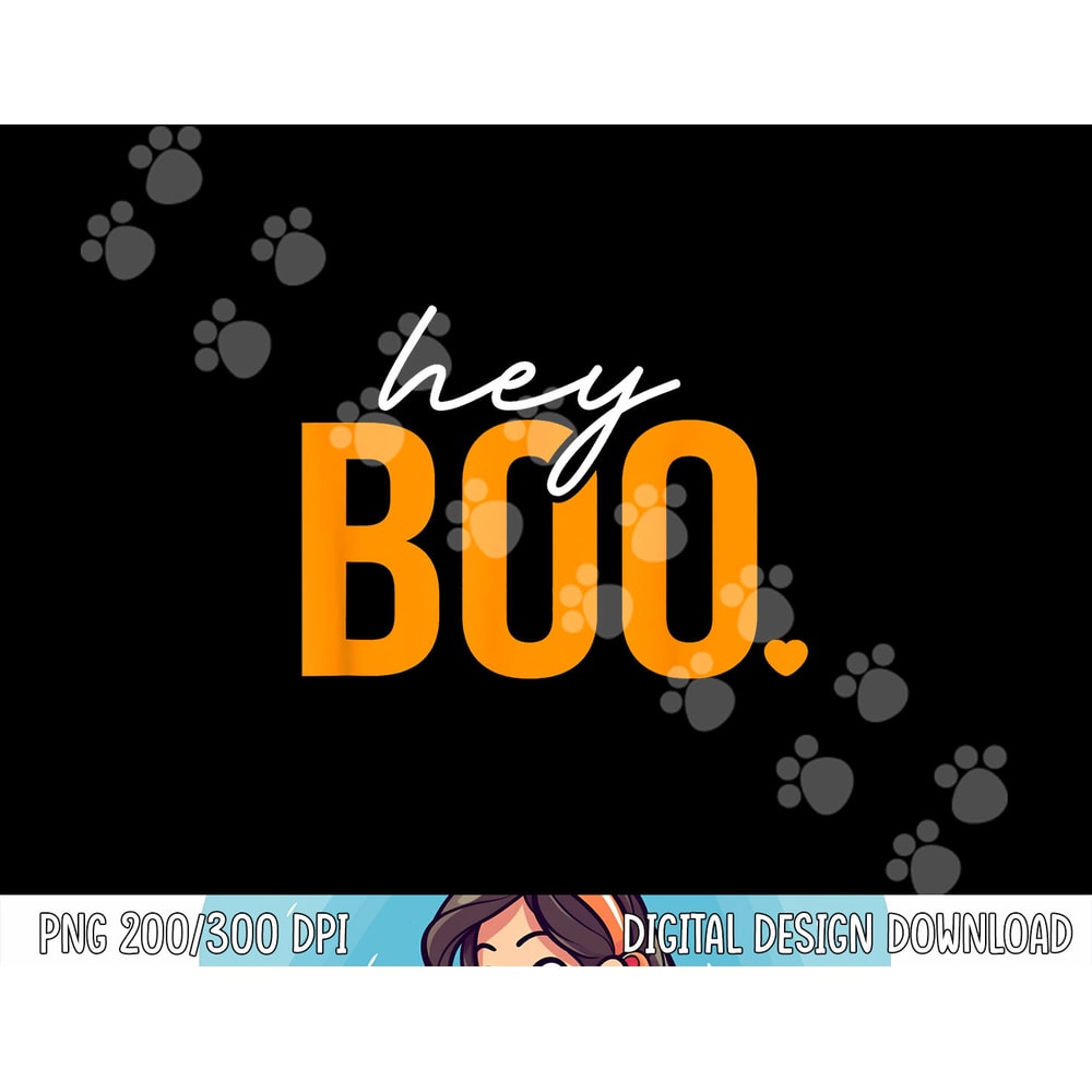 Hey Boo Funny Halloween Pun Ghost Spooky Toddler Boy Girl png, sublimation copy.jpg