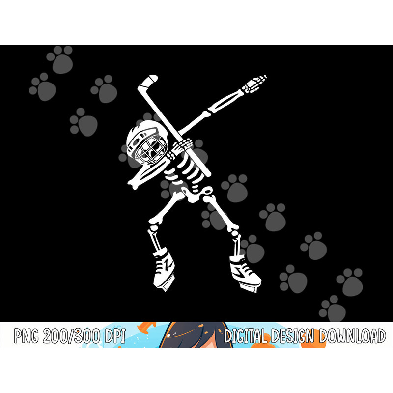 Hockey Skeleton Dabbing Dance Funny Christmas Gift For Boys png,sublimation copy.jpg