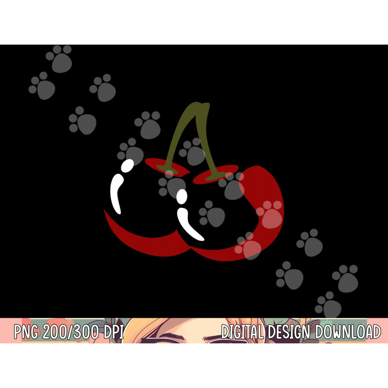 Big Cherry Costume Cute Easy Vegetable Halloween Gift png, sublimation copy.jpg