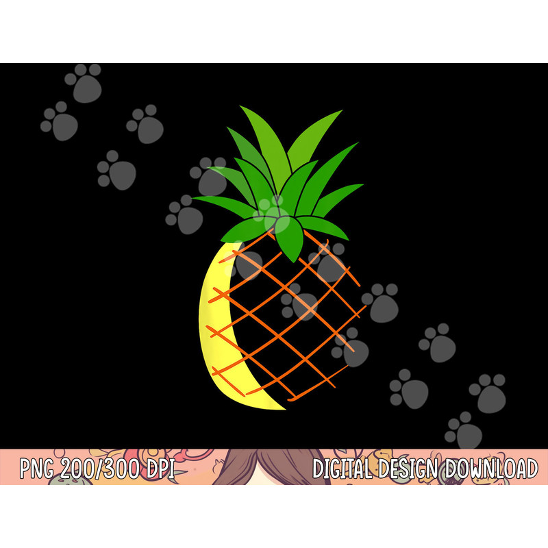 Big Pineapple Costume Cute Easy Fruit Halloween Gift png, sublimation copy.jpg