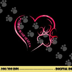 forever in our hearts - dog loss memorial  png, sublimation copy