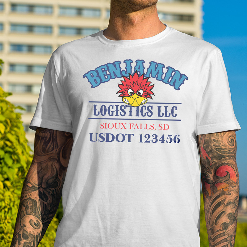 Personalized Mr Horsepower Hot Rod Bird Logistic Company Shirt.png