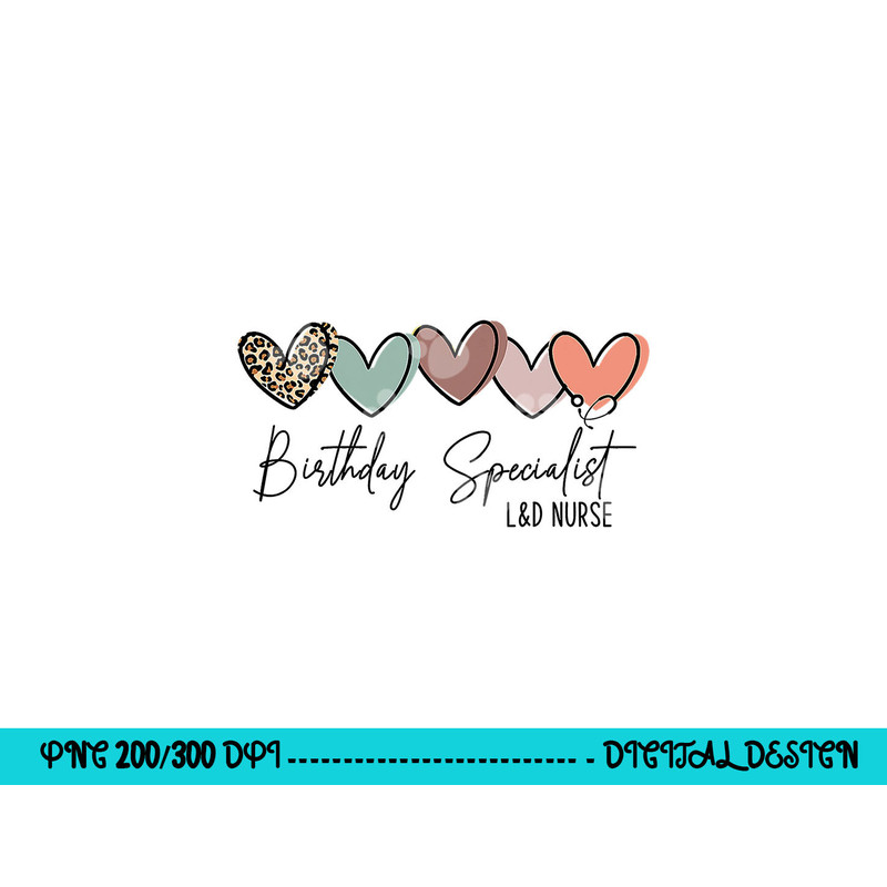 Birthday Specialist Labor and Delivery Nurse Leopard png,sublimation copy.jpg