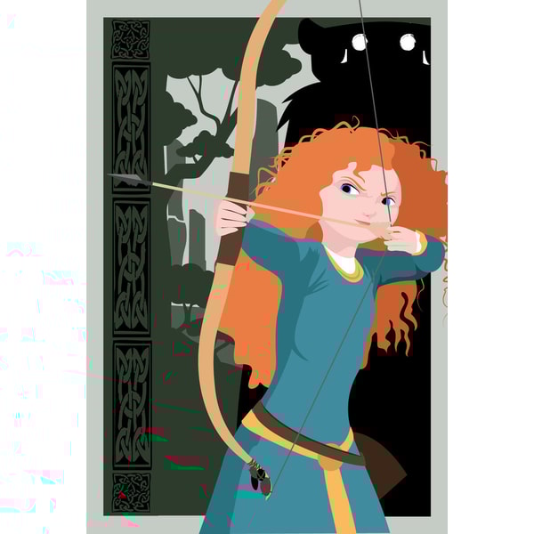 Extras Svg, Brave Svg, Merida Png, Princess Svg, Princess Me | Inspire ...