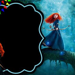 frames & invitations brave png, brave clipart, disney brave png, princess merida png, disney png digital download