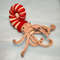 Ammonite knitting pattern, shell, knitting toy, sea animal, rare ancient knitted animal, sea world, how to make DIY21.jpg