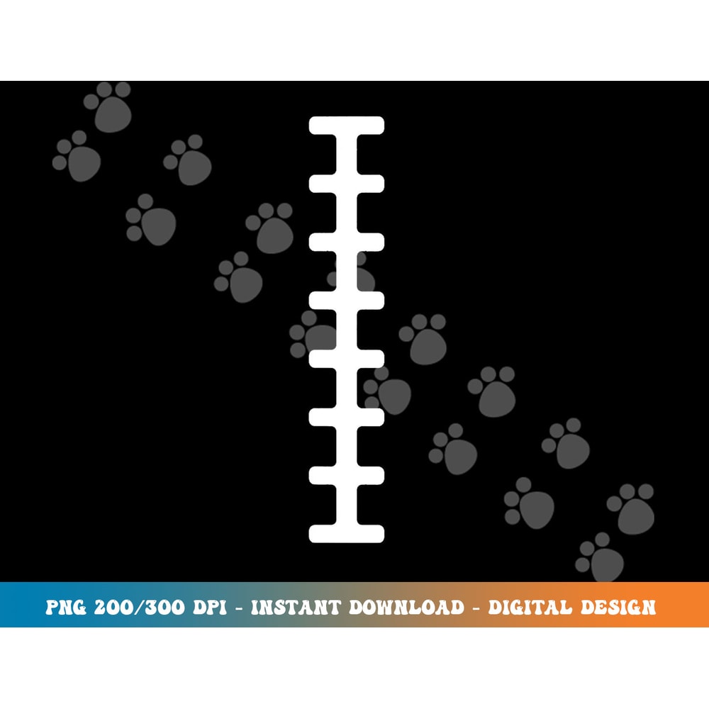 Fun & Easy Halloween Football Costume Tee Ball Laces Brown png, sublimation copy.jpg