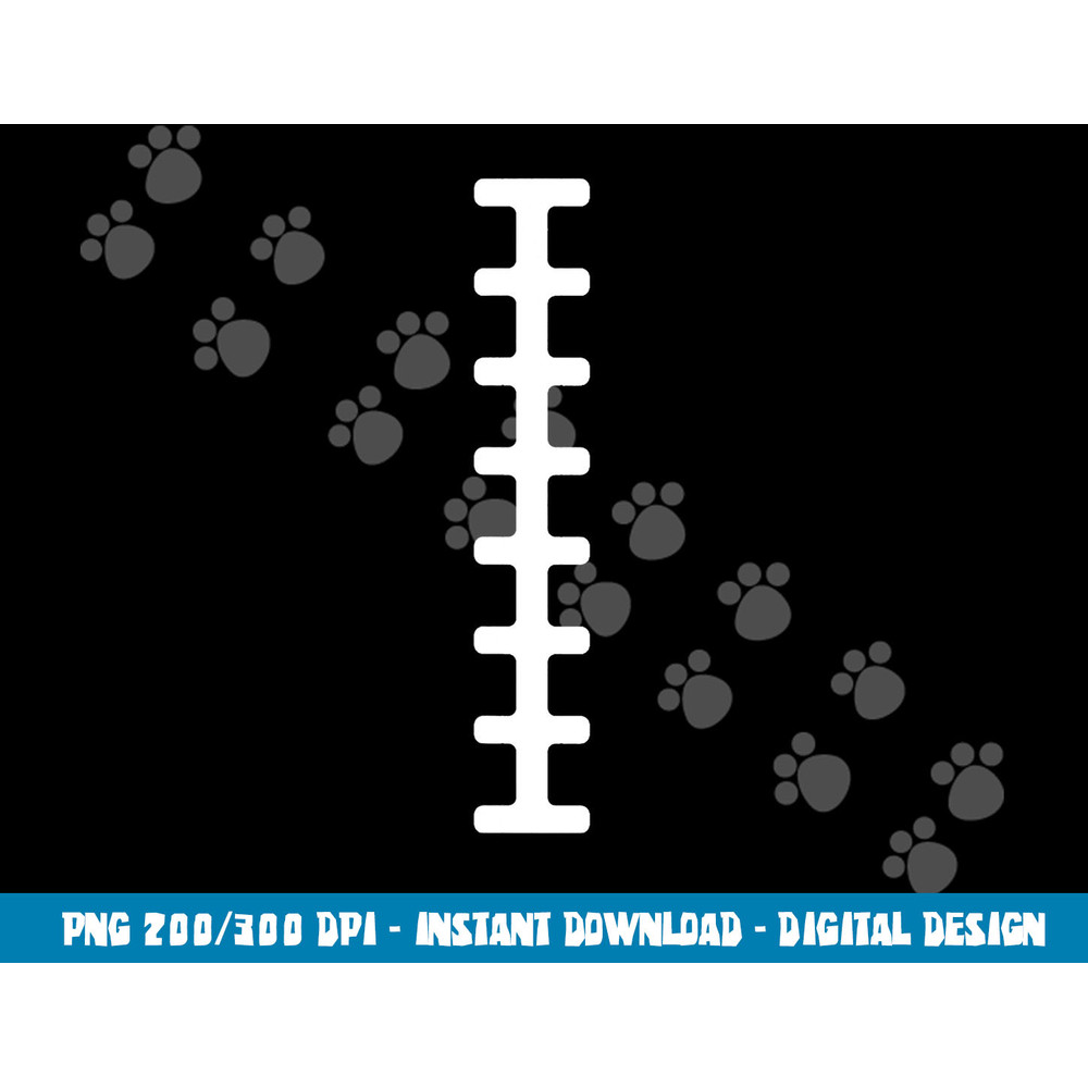 Fun & Easy Halloween Football Costume Tee Ball Laces Brown png, sublimation copy.jpg