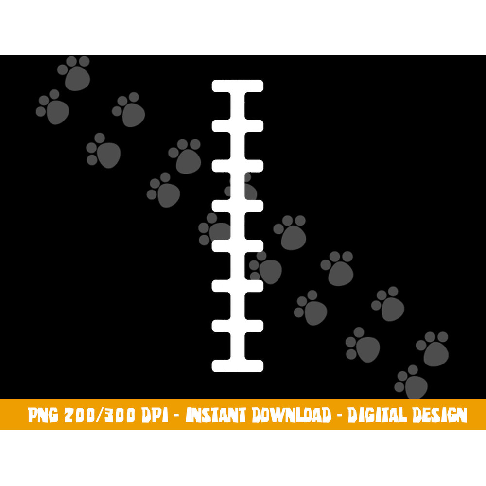 Fun & Easy Halloween Football Costume Tee Ball Laces Brown png, sublimation copy.jpg