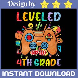 leveled up to 4th grade png, team 4th grade teacher png, hello 4th grade png, fourth grade png, back to school png