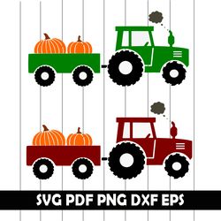 Fall Tractor SVG, Fall Tractor Clipart, Fall Tractor Png, Fall Tractor Eps, Fall Tractor digital clipart, Fall Tractor