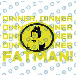 fatman svg, batman bat man super hero emblem logo svg, super dadman bat hero funny, cutting files for the cricut