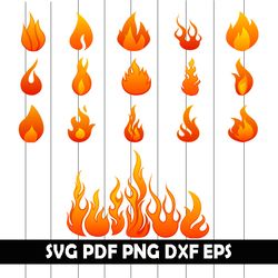 Fire Svg, Fire Clipart, Fire Digital clipart, Fire Png, Fire Dxf, Fire EPs, Fire digital scrapbook, Fire digital svg